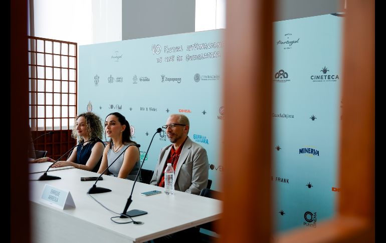 La película 'Doce lunas', dirigida por Victoria Franco y protagonizada por Ana de la Reguera, se presentó este martes en el Festival Internacional de Cine en Guadalajara. EL INFORMADOR / H. Figueroa