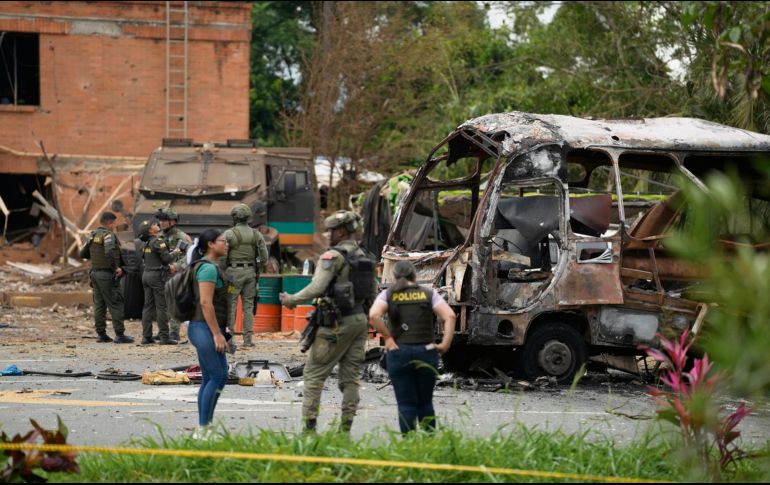 Cali, una de las ciudades más grandes de Colombia, reportó la muerte de cinco personas fruto de los ataques. EFE