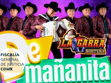 La Fiscalía de la CDMX investiga accidente en el que resultaron heridos varios integrantes de grupo musical. ESPECIAL / INSTAGRAM @lagarranortena