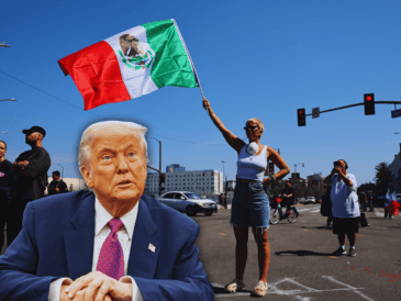 Trump dejó abierta la posibilidad de invocar la Ley de Insurrección. EFE / A. Dinner / K. Cedeno