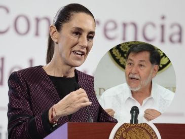 Sheinbaum expresó en su conferencia mañanera de este miércoles que "no ayuda la confrontación". EFE / J. MÉNDEZ / SUN / ESPECIAL