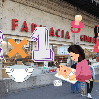 2x1 en pañales, 20% en productos para bebé HOY, 12 de junio en Farmacia Guadalajara
