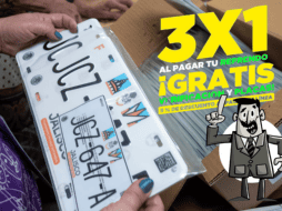 A través del Paquetazo 3x1 se pueden obtener los nuevos diseños de placas y la verificación vehicular de forma gratuita únicamente con el pago anual del refrendo. ESPECIAL/Gobierno de Jalisco