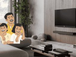 Estas son las mejores series para ver con papá. UNSPLASH / LOEWE TECHNOLOGY