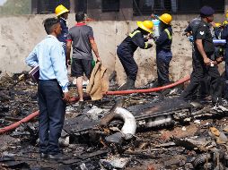 En el avión viajaban 242 personas de distintas nacionalidades. EFE/S. SOLANKI
