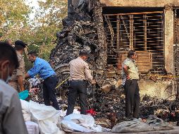 Hasta el momento, ninguna autoridad ha revelado alguna cifra oficial de víctimas del avión siniestrado. AFP / S. Panthaky