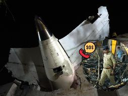 Esto es lo que se sabe de la llamada de emergencia que recibió la torre de control antes de la caída del avión en la India. EFE / EPA / SIDDHARAJ SOLANKI