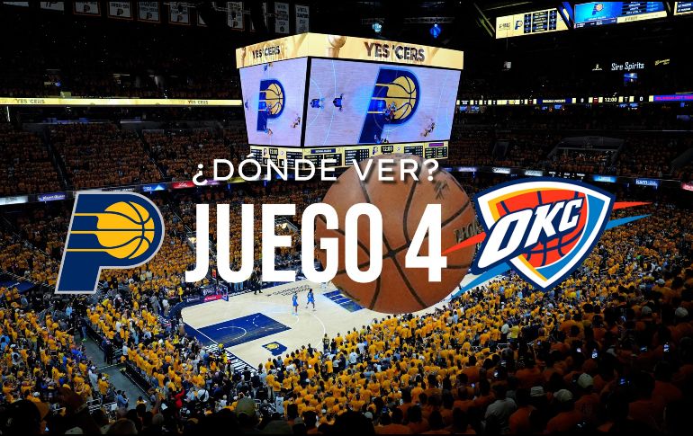 Con ventaja de un juego en la serie, Indiana Pacers recibe nuevamente al Oklahoma City Thunder. EFE / EPA / BRIAN SPURLOCK SHUTTERSTOCK OUT