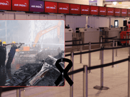 El vuelo AI 171 de Air India lanzó una señal de emergencia antes de desaparecer del radar, de acuerdo con reportes. EFE/N. Hail/S. Solanki