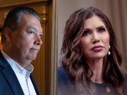 Noem dijo que no tenía ninguna cita concertada con Padilla para escuchar sobre sus preocupaciones y calificó el ingreso del senador como 