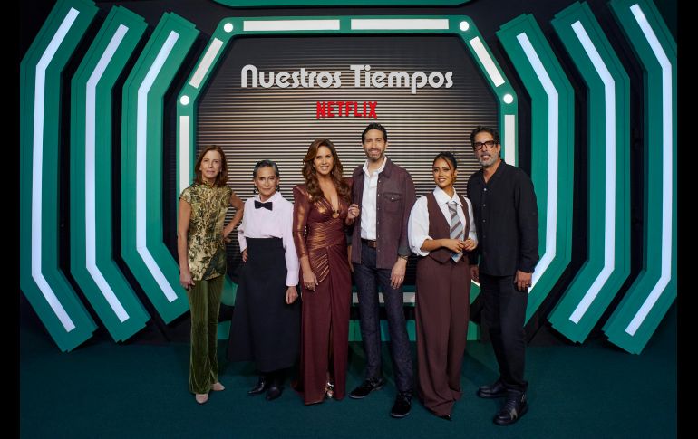 Claudia Lobo, Ofelia Medina, Lucero, Benny Ibarra, Renata Vaca y Chava Cartas. ESPECIAL/NETFLIX.