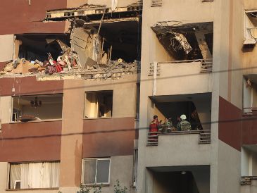 El primer ministro israelí, Benjamín Netanyahu, confirmó el ataque contra Irán en un video publicado tras el anuncio del bombardeo, al que ha calificado como una operación para "contrarrestar la amenaza iraní a la propia supervivencia de Israel". EFE / A. TAHERKENAREH