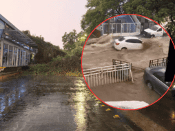 La Policía Vial Jalisco informó que tras la tormenta se realizaron labores en diversos puntos de la ciudad. ESPECIAL/Policía Vial Jalisco ESPECIAL