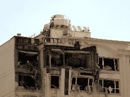 Israel bombardeó un centenar de objetivos en suelo iraní durante la madrugada. EFE / EPA / ABEDIN TAHERKENAREH