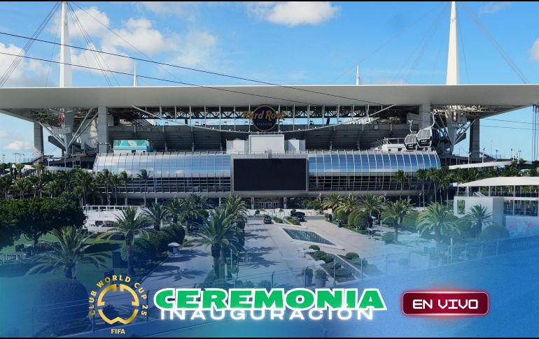 Tras el espectáculo, el balón comenzará a rodar oficialmente con el primer partido del torneo entre Inter Miami, equipo local liderado por Lionel Messi, y el campeón africano Al-Ahly. ESPECIAL / AP