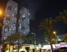 Hasta el momento no está claro si se trata de misiles antiaéreos o si se trata de un ataque exitoso por parte de Irán o Yemen. AFP / J. Guez