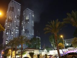 Hasta el momento no está claro si se trata de misiles antiaéreos o si se trata de un ataque exitoso por parte de Irán o Yemen. AFP / J. Guez