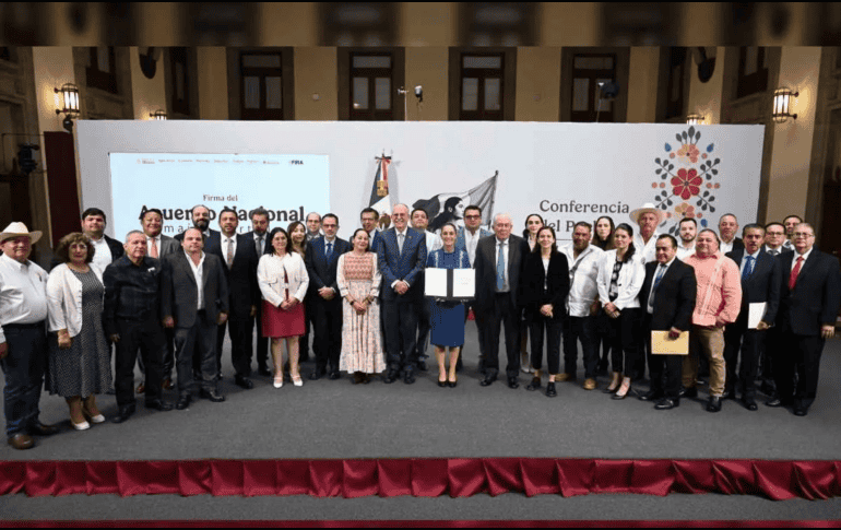 En esta reunión se discutieron los retos actuales y las posibles soluciones para lograr precios más accesibles sin afectar a los involucrados en el proceso de producción. X/ @Claudiashein