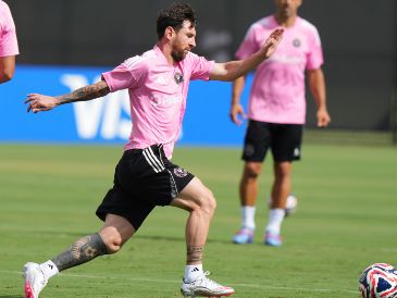 Lionel Messi liderará al Inter Miami en el que será el primer torneo internacional de gran relevancia que tendrá el club en su corta historia. AP/L. Sladky
