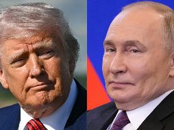 Donald Trump y Vladímir Putin, presidentes de Estados Unidos y Rusia, respectivamente. AFP / ARCHIVO