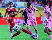 A los dirigidos por Javier Mascherano les costó sacudirse el dominio por parte de las Águilas Rojas. EFE/ C. HERRERA.