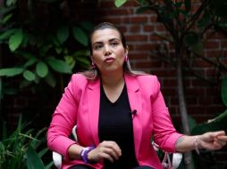 La activista, Diana Luz Vázquez, busca sancionar y prevenir el incumplimiento de pago de pensiones. EFE/ Sáshenka Gutiérrez