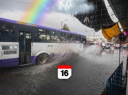 Las lluvias podrían originar el incremento en los niveles de ríos y arroyos, deslaves, inundaciones, encharcamientos y visibilidad reducida. SUN / ARCHIVO