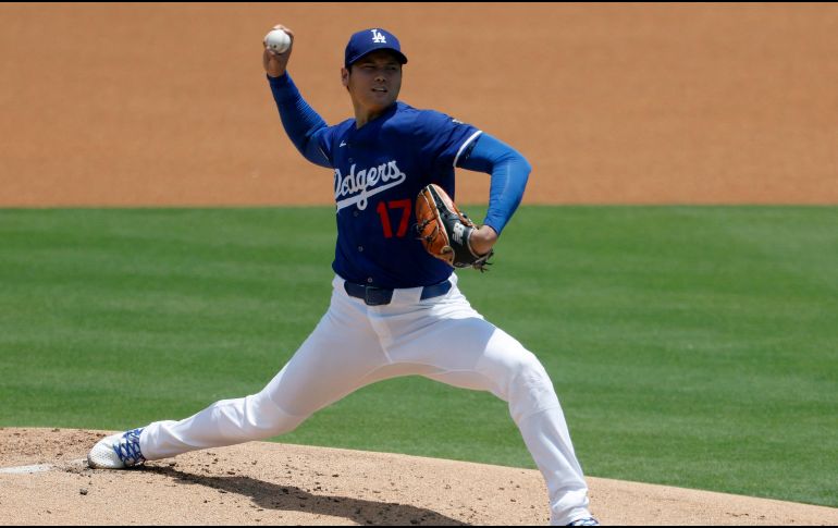 Como lanzador, Shohei Ohtani tiene una efectividad de 3.01 y 608 ponches en 481 2/3 entradas en su carrera en las Grandes Ligas. AFP / ARCHIVO