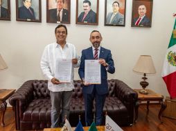 El acuerdo fue suscrito por el magistrado presidente del STJ, José Luis Álvarez Pulido y Salvador Cosío Gaona. CORTESÍA