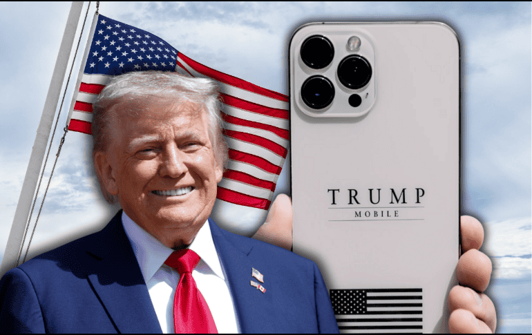 La nueva empresa de la Organización Trump significa un nuevo giro empresarial para los hijos del presidente Trump. EFE/Trump Mobile EFE/L. Marin