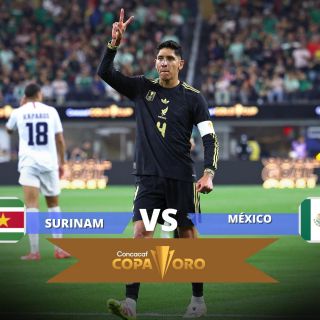 ¿Dónde ver EN VIVO el partido Surinam vs México de Copa Oro?