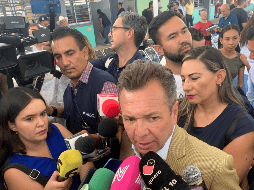 El gobernador Pablo Lemus aseguró que en Jalisco no se permitirá la invasión irregular de casas. EL INFORMADOR/ O. González