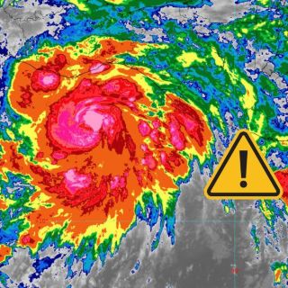 ¿Cuáles son las zonas costeras en alerta por huracán "Erick"?