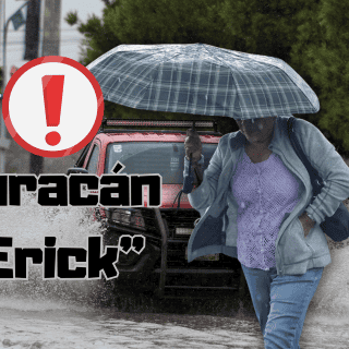 Huracán "Erick" ya es categoría 2; apunta PELIGROSAMENTE a tierra
