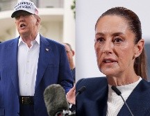 La Presidenta reveló que tuvo una llamada con Donald Trump donde trataron algunos puntos importantes. EFE / I. Esquivel / AP / E. Vucci