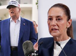 La Presidenta reveló que tuvo una llamada con Donald Trump donde trataron algunos puntos importantes. EFE / I. Esquivel / AP / E. Vucci