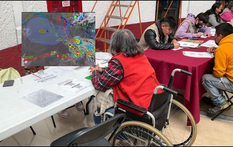 También se pondrá en pausa la entrega de tarjeta del Banco del Bienestar a las personas que se registraron a la Pensión del Bienestar de las Personas con Discapacidad, a causa de la llegada del huracán 