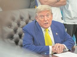 Donald Trump lanzó declaraciones incendiarias en torno a la situación que se vive en Irán. EFE