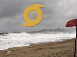 Por efectos del huracán 