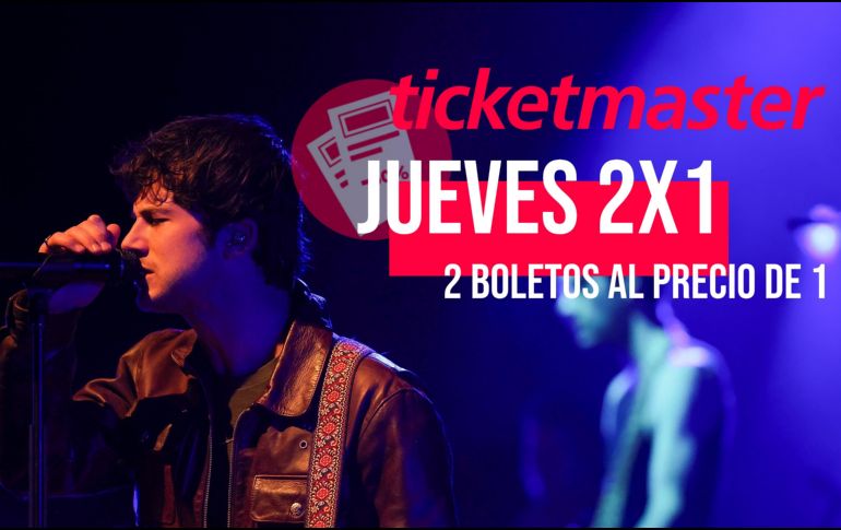 Esta es la lista completa de conciertos que están al 2x1 en Ticketmaster el día de hoy. EL INFORMADOR / ARCHIVO