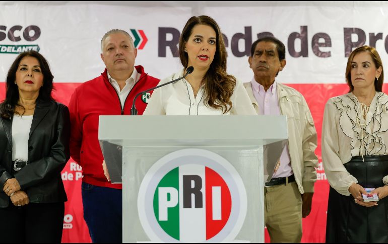 La representante de los priistas en el estado cuestionó la preparación y trayectoria de muchos de los próximos juzgadores del país que ya fueron electos. EL INFORMADOR/H. Figueroa