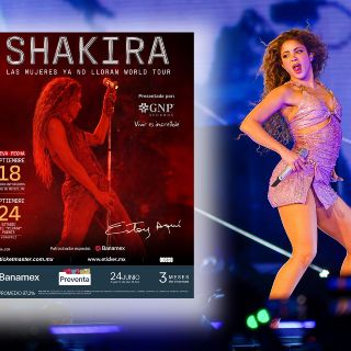 Shakira "factura" otro par de fechas en México