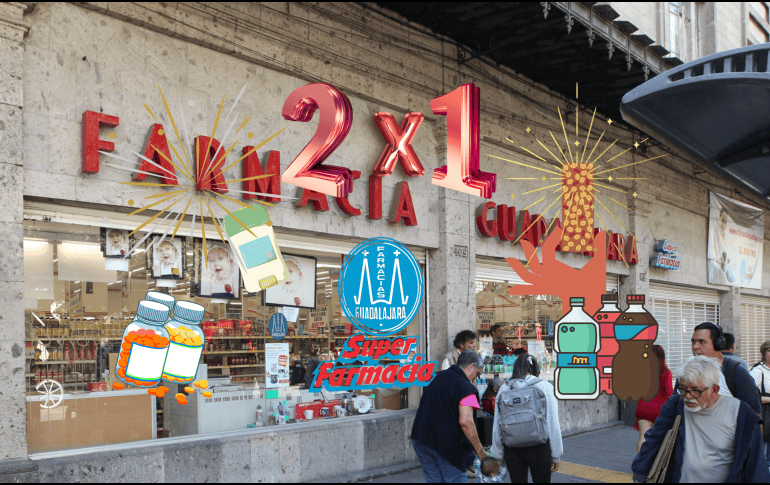 En Farmacia Guadalajara aprovecha los grandes descuentos. EL INFORMADOR/ ARCHIVO