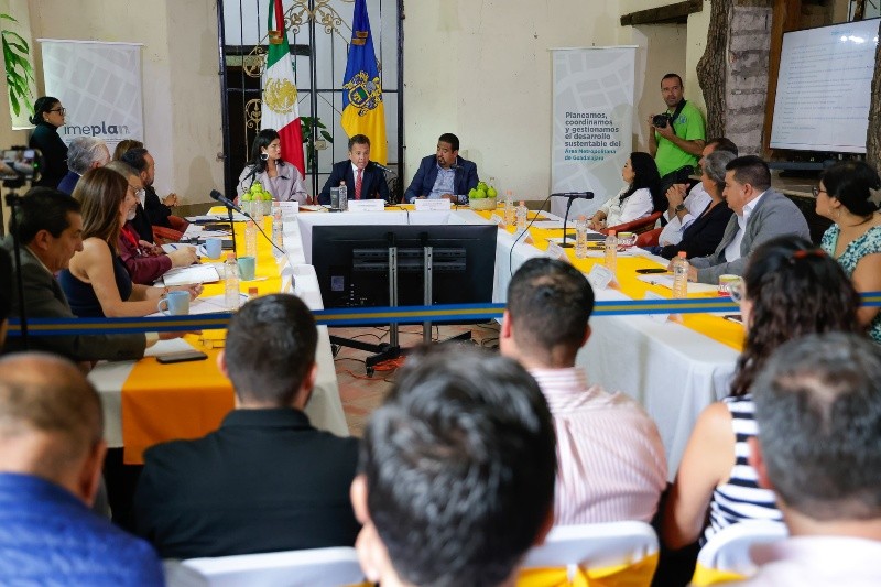 El día de hoy se llevó a cabo la Sesión Ordinaria de la Junta Metropolitana de Guadalajara del Instituto Metropolitano de Planeación. EL INFORMADOR / H. Figueroa