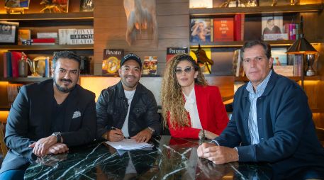 Marco Fabián ha formalizado un importante acuerdo de co-management. CORTESÍA.