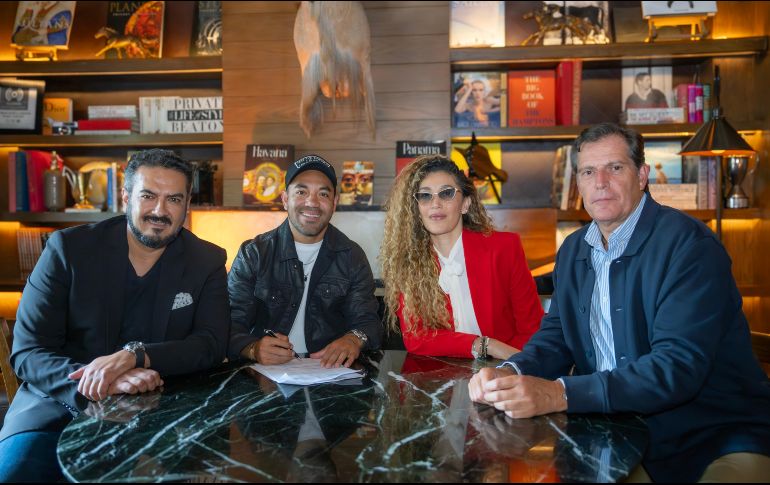 Marco Fabián ha formalizado un importante acuerdo de co-management. CORTESÍA.