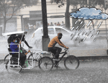 Las lluvias puntuales fuertes a torrenciales podrían generar incremento en los niveles de ríos y arroyos, deslaves, inundaciones y encharcamientos. SUN / ARCHIVO