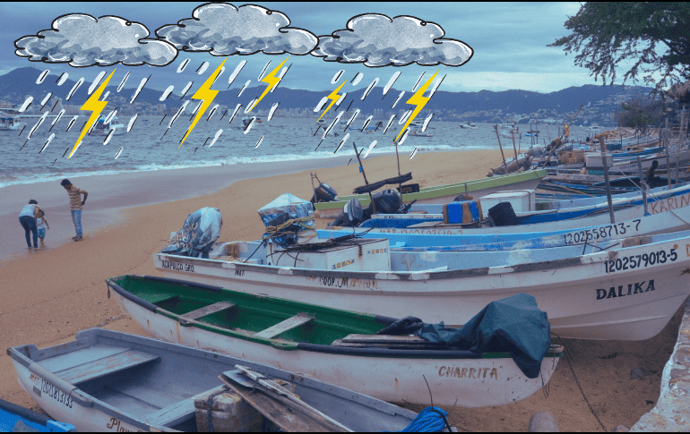 Debido a los remanentes del huracán “Erick” la atmósfera guardará gran humedad. EL INFORMADOR / ARCHIVO