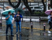 Los chubascos tormentosos que se prevén podrían precipitarse en la metrópoli a partir de las 16:00 horas de la tarde, y cubrir hasta un 70% de la región del AMG. EL INFORMADOR / A. Navarro