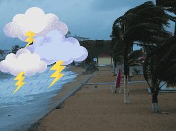 Se esperan chubascos tormentosos que cubran hasta un 90% de la región, con gotas que alcanzará los 12 mm. EL INFORMADOR / ARCHIVO